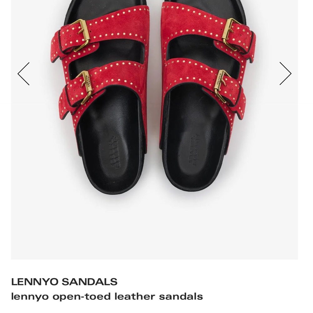 Isabel Marant sandals
!Size 40 but it fits my 38.5 sized feet!